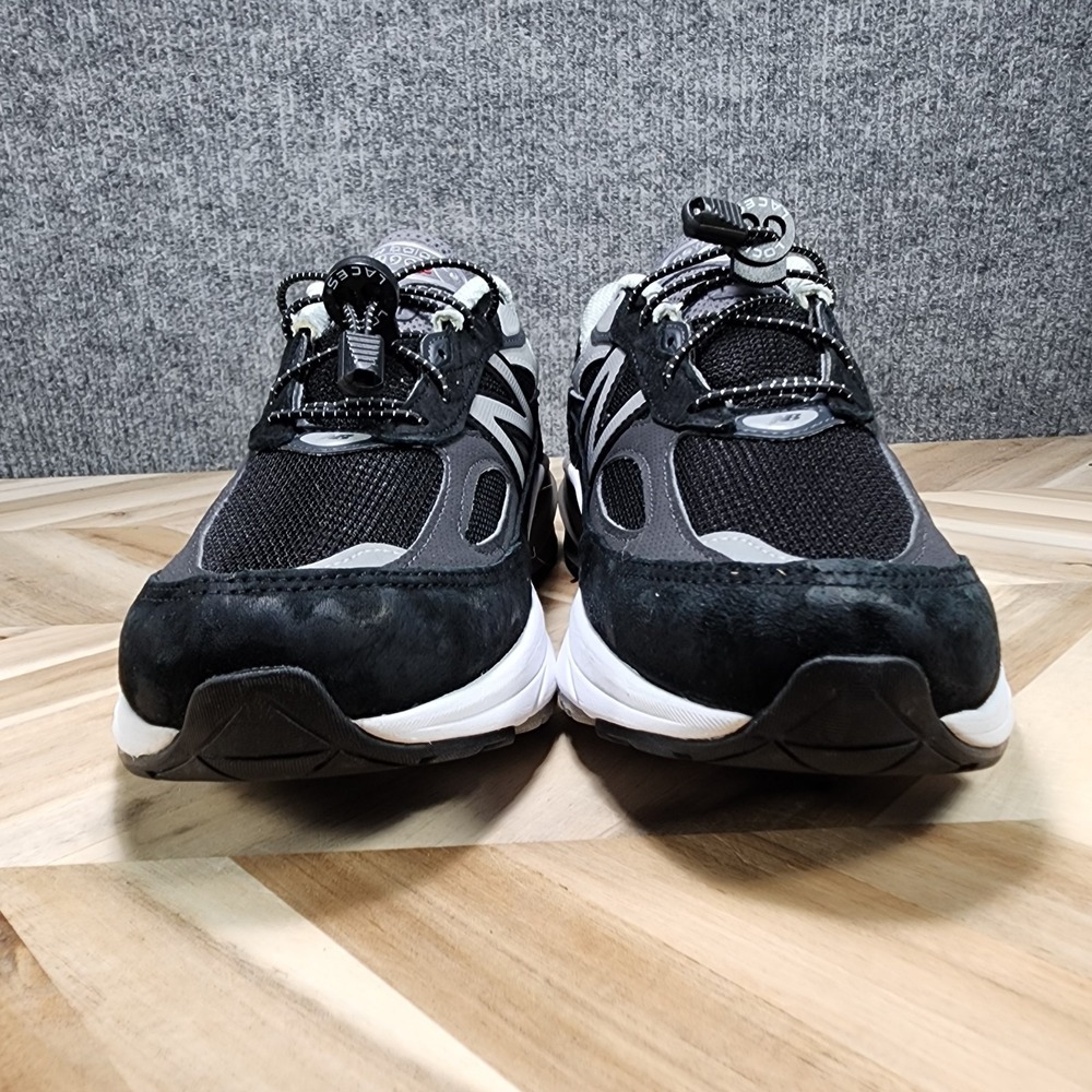 New Balance 990v6 Women's 10 D WIDE Black Suede Sneakers Shoes W990BK6 USA - Picture 4 of 13